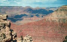 Grand Canyon View From Mather Point Arizona Vintage Postcard Unposted picture