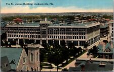 Postcard St. James Building in Jacksonville, Florida picture