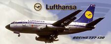 Lufthansa Airlines Old Logo Boeing 737-130 Handmade 2
