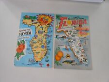 2 1965 Florida Travel Postcards (unposted): Greetings from Florida picture