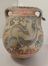 Hand-made Ceramic Copy Vase Of Mindan Times Heraklion's Museum (2500-1000) picture