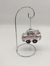 2009 Mary Kay Pink Cadillac Ornament With Box and Stand MF26 picture
