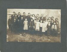 1910 vintage photo ALCHIN SCHOOL Students Ingham County MICH Meader Williamston picture