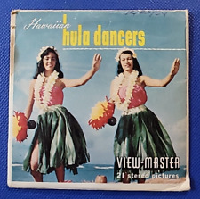Vintage Sawyer's A122 Hawaiian Hula Dancers Hawaii view-master 3 reels packet picture