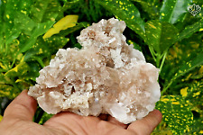 335 gm Natural Himalayan Crystal Pink samadhi quartz minerals rough specimen picture