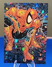 1992 Comic Images : Spider-Man The McFarlane Era 🔥 Spider-Man Prism Insert P-3 picture