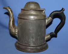 Antique 19c Griffiths & Browett Birmingham Metal Kettle Teapot picture
