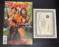 LADY RAWHIDE #1 (Topps Comics 1996) -- Dynamic Forces DF SIGNED NUMBERED COA picture