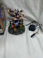 HALLOWEEN SPOOKY TOWN COLLECTION BY LEMAX - GARBAGE GHOUL DATED 2005 - LIGHTED picture