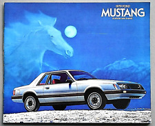 1979 FORD MUSTANG DELUXE SALES BROCHURE CATALOG ~ 20 PAGES ~ 11