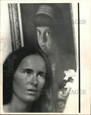 1970 Press Photo Carol Logan, widow of the slain Dr. Fred E. Logan Jr, Texas picture