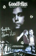 Mafia Signed Henry Hill Good Fellas Poster Hand signed Rare 11