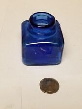 Early 1900s Cobalt Blue Ink Bottle picture