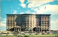 Sheraton Plaza Hotel Copley Square Boston Massachusetts MA Old Cars Postcard UNP picture