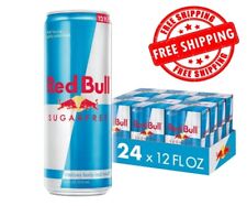 24 Cans Red Bull Sugar Free Energy Drink, 12 Fl Oz (6 Packs of 4) picture