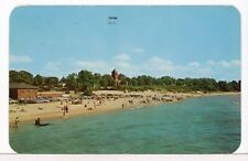 1972 - South Haven, Michigan's South Beach, Lake Michigan Postcard picture