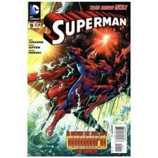 Superman #9 - 2011 series DC comics NM Full description below [f  picture
