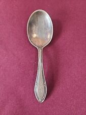 #337) GM Co EP Silver Plate Baby spoon Victorian Vintage picture