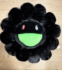 NEW Takashi Murakami Black Flower Cushion Super Soft Plush Pillow picture