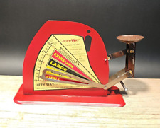 Red Antique Vintage Style Kitchen Egg Scale picture