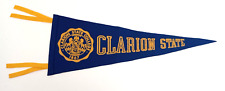 Vintage Clarion State College Felt Pennant  9