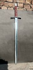 HAND FORGED CUSTOM VIKING LONG SWORD BATTLE READY REAL VIKING SWORD ANTIQUE picture