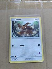 49/68 Eevee Pokemon Card Hidden Fates battle academy Mewtwo stamped picture