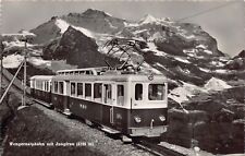 RPPC Bern Switzerland Wengernalpbahn Train Railroad Railway Photo Postcard D10 picture