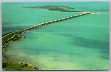 Bahia Honda High Bridge Overseas Hwy Key West FL Florida Postcard UNP VTG Unused picture