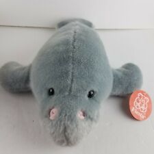 Vintage RARE MANATEE Whale Fiesta Stuffed Plush 17 in NEW W/ TAGS error tush tag picture