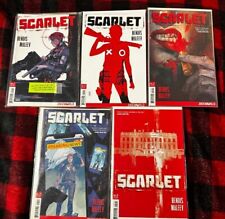 Scarlet #1-5 (2019) Full Run/Series, Bagged and Boarded; Bendis Comic  picture