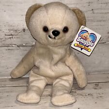 Snuggle Teddy Bear Plush Stuffed Animal Bean Bag Beanie Mini Teeny 1999 W/ Tag picture