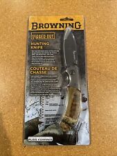Browning Tagged Out Hunting Knife Titanium Finished Stainless Steel Mossy Oak picture