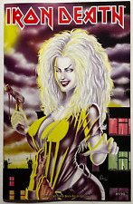 LADY DEATH MAJESTIC #1 IRON DEATH KILLER EDITION MAIDEN HOMAGE COVER #81/99 picture