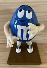 VINTAGE 1991 M&M Candy Dispenser Blues Cafe Blue MM Mars Wrigley Chocolate RARE picture
