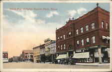 Paris Texas TX Public Square Street Scene c1915 Postcard picture