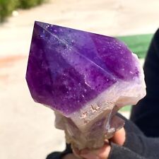 1.11LB Natural Amethyst Quartz Crystal Single-End Terminated Wand Point Healing picture