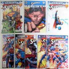 Superman Lot 8 #4th Series 1,2,Rebirth 1,Coming 1,2,3,4,5 DC 2016 Comics picture
