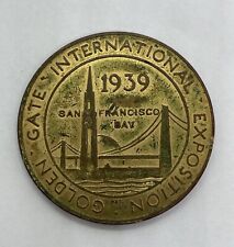1939 Golden Gate International Exposition Medal Coin Token picture