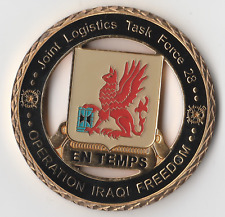 OIF TF JOINT LOGISTICS 28thTransportation BN  Challenge Coin 2.25