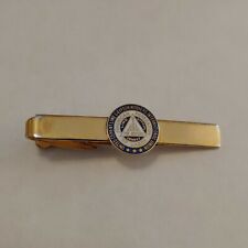 Vintage United Cement Lime and Gypsum Workers International Union Tie Clip  picture