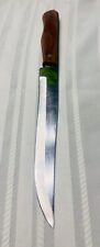 Precision Hollow Ground Made In Japan Nat’l Headquarters USA Steel 8” Knife picture