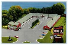 1959 West Springfield Motel Coffee Shop Springfield Massachusetts Postcard picture