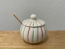 Japanese Unknown Age Signed Porcelain Painted Condiment Jar picture
