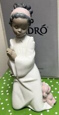 LLADRO 6465 Bedtime Prayer Black Legacy Collection Retired Mint Original Box picture