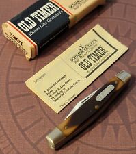 SCHRADE OLD TIMER Knife USA 33OT Middleman Jack Delrin Handles NEAR MINT COND. picture