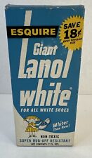 Vintage Old Advertising Esquire Lanol White Shoe Polish A Favorite With Nurses picture