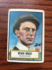 1952 Topps Look 'N See: Wilbur Wright Inventor Card #13 picture