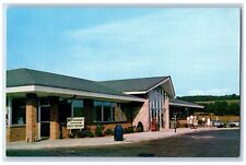 New Stanton Pennsylvania Postcard Turnpike Howard Johnson's Restaurant c1960's picture