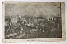 Wreck of Electric Light Plant and Smith's Mill after the Explosion 1907 PC picture